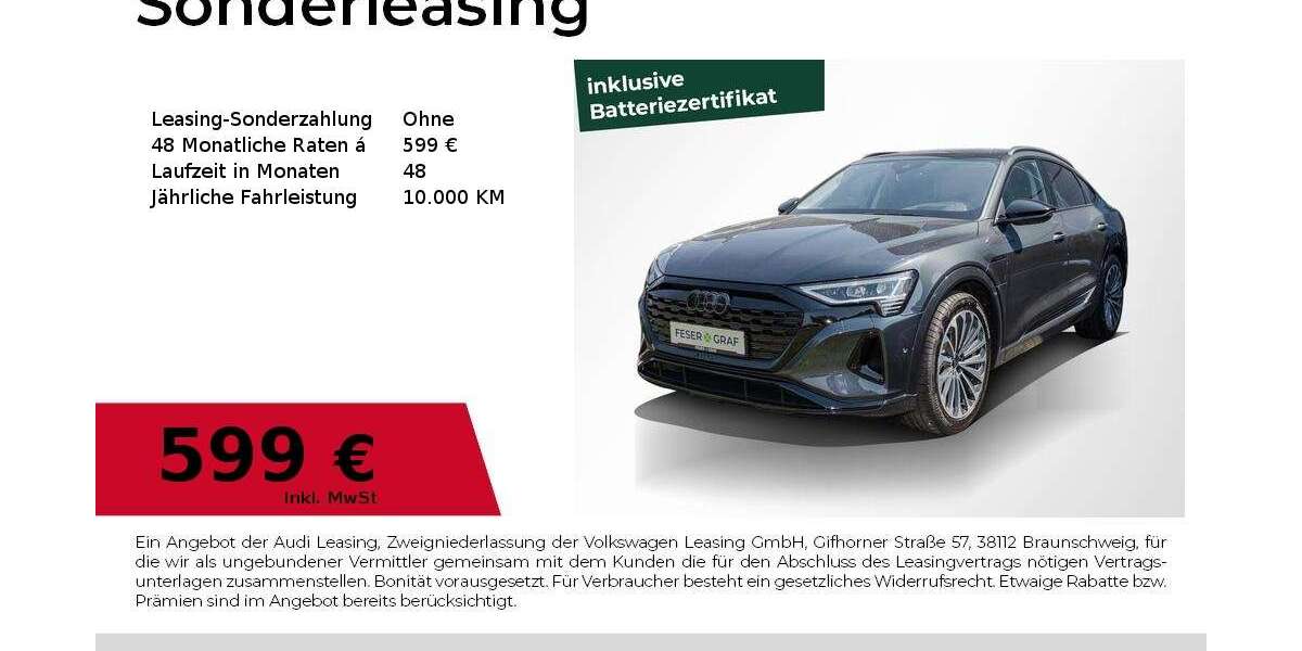 Audi Q8 9.900 km 69.990 &euro; Magdeburg 39126