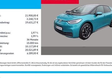 VW ID.3 38.396 km 21.900 &euro; Wanzleben-Börde OT Hohendodeleben 39164