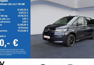 VW T7 Multivan 8.000 km 67.990 &euro; Magdeburg 39116