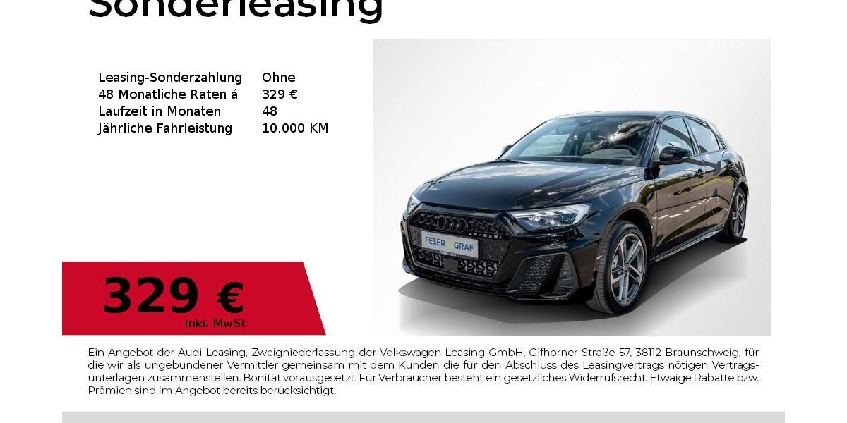 Audi A1 8.900 km 28.990 &euro; Magdeburg 39126