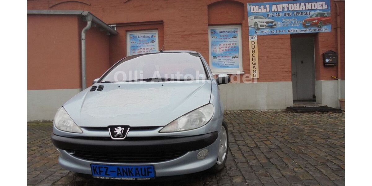 Peugeot 206 88.000 km 2.500 &euro; Magdeburg 39124
