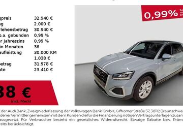 Audi Q2 3.846 km 32.940 &euro; Magdeburg 39126
