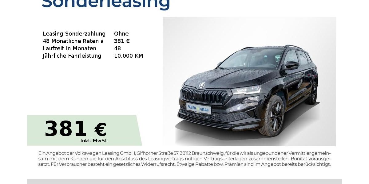 Skoda Karoq 6.500 km 35.990 &euro; Magdeburg 39118