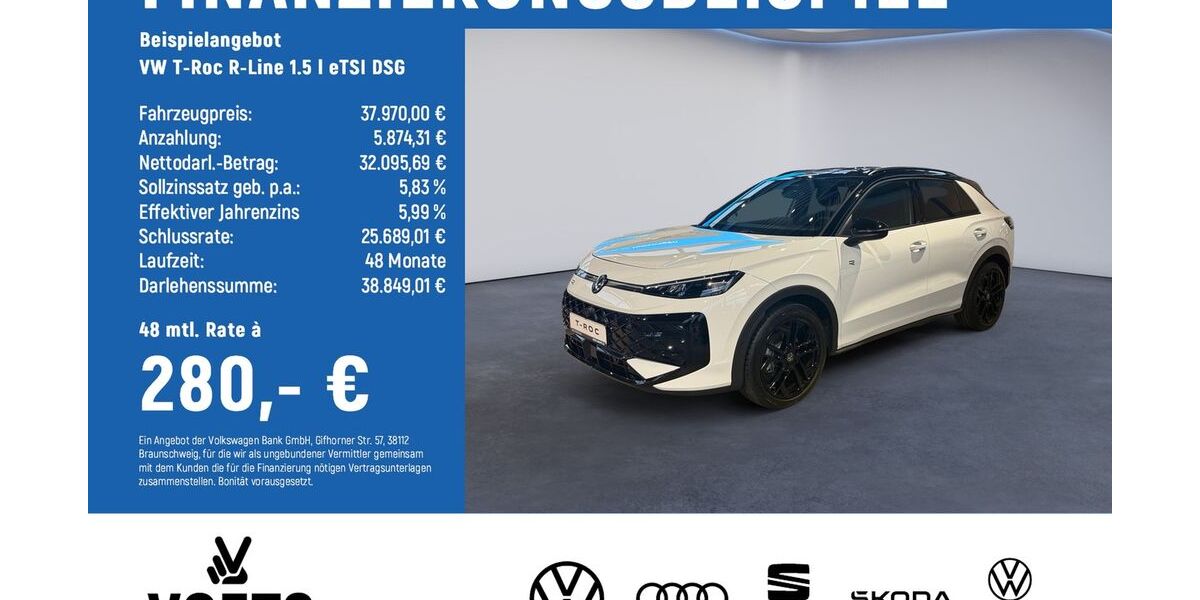 VW T-Roc 1.900 km 37.970 &euro; Magdeburg 39116