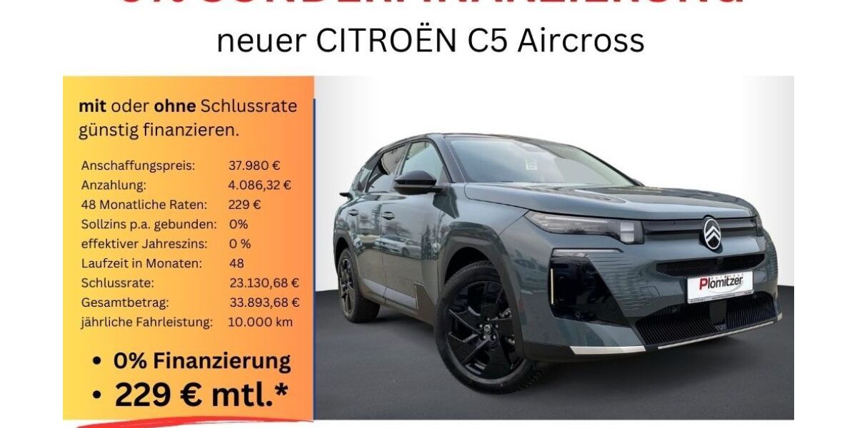 Citroen C5 Aircross 4.600 km 37.980 &euro; Magdeburg 39128