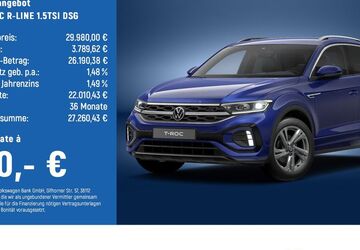 VW T-Roc 7.700 km 29.480 &euro; Magdeburg 39116