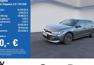 VW Passat 1.900 km 54.970 &euro; Magdeburg 39116